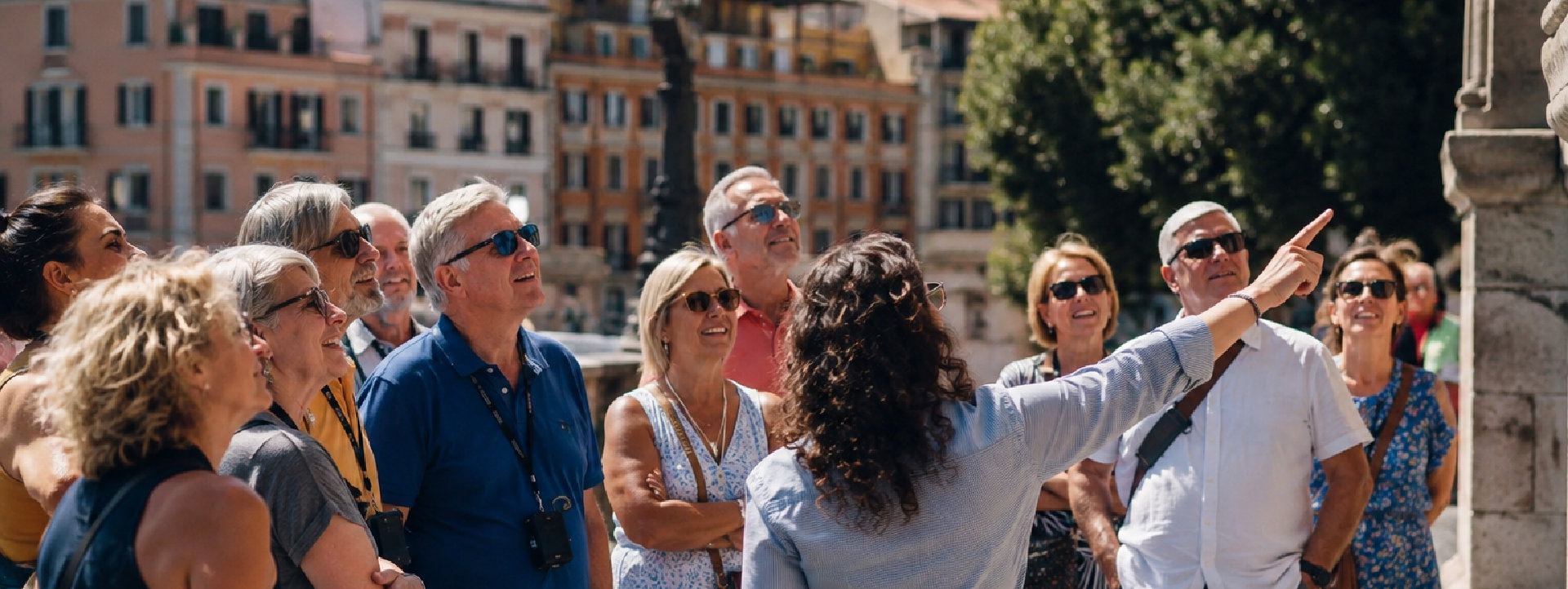 people smiling together with friends outdoor
