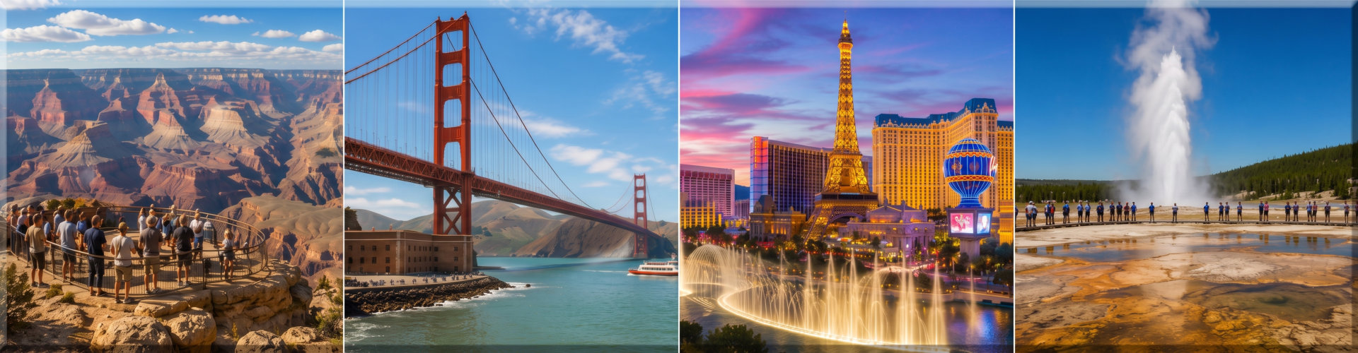 Travel, scenery, architecture, landmarks, landscapes, collage, landmarks.